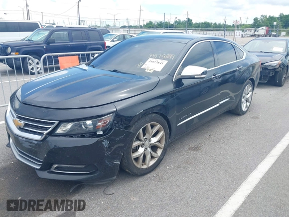 2017 Chevrolet Impala Premier with VIN 1G1145S35HU188539, listed as a IAAI auction lot 39875841 with 101,036 mi miles and . Bid and sale history available at DreamBid. Image 17.