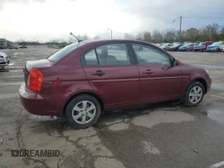 2010 Hyundai Accent GLS with VIN KMHCN4ACXAU432602, listed as a Copart auction lot 52920515 with 92,368 mi miles and Clean Title. Bid and sale history available at carsss.com. Image 3.