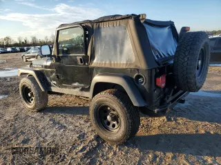 2004 Jeep Wrangler Rubicon with VIN 1J4FA69S44P763015, listed as a Copart auction lot 89250905 with 111,528 mi miles and Salvage Title. Bid and sale history available at carsss.com. Image 2.