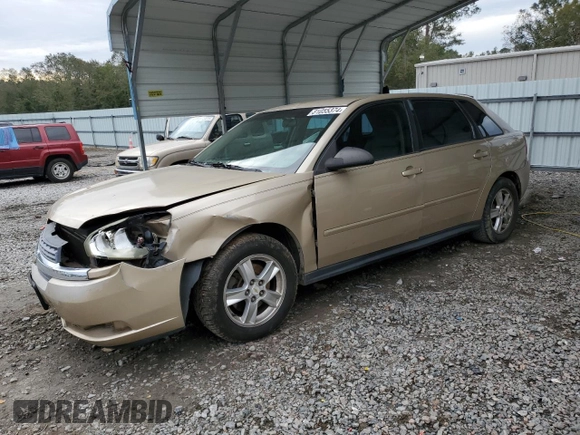 2005 Chevrolet Malibu Maxx LS with VIN 1G1ZT62805F307783, listed as a Copart auction lot 81055374 with 271,636 mi miles and Salvage Title. Bid and sale history available at carsss.com. Image 1.