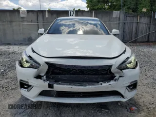 2020 Infiniti Q50 Luxe with VIN JN1EV7AP3LM206117, listed as a Copart auction lot 58060395 with 40,534 mi miles and Non repairable. Bid and sale history available at DreamBid. Image 5.