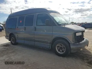 2000 Chevrolet Express Cargo Van w/YF7 with VIN 1GBFG15RXY1264551, listed as a Copart auction lot 88008385 with 206,407 mi miles and Salvage Title. Bid and sale history available at carsss.com. Image 4.
