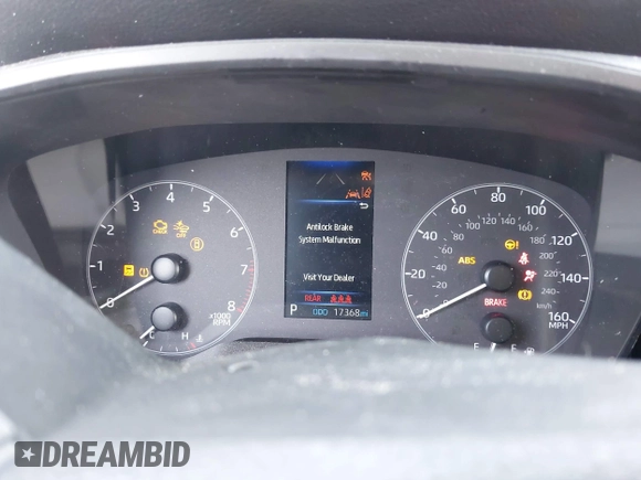 2023 Toyota Corolla Cross L with VIN 7MUAAABG0PV056373, listed as a IAAI auction lot 42495014 with 17,368 mi miles and . Bid and sale history available at DreamBid. Image 7.