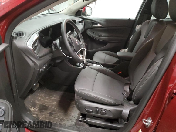 2024 Buick Encore GX Preferred z VIN KL4AMCSL4RB001410, wystawiony jako Copart lot #57526955 z przebiegiem 2 565 mil mil oraz Szkoda całkowita • Salvage title. Historia ofert i sprzedaży dostępna na DreamBid. Obrazek 7.