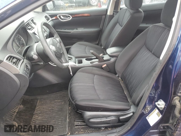 2017 Nissan Sentra S with VIN 3N1AB7AP7HY365430, listed as a Copart auction lot 55845185 with 29,294 mi miles and Clean Title. Bid and sale history available at DreamBid. Image 7.