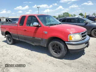 1998 Ford F-150 with VIN 1FTZX1765WKA88964, listed as a Copart auction lot 57334945 with 172,672 mi miles and Salvage title. Bid and sale history available at DreamBid. Image 4.
