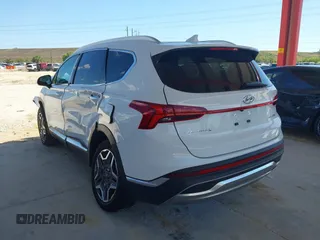 2023 Hyundai Santa Fe Limited z VIN 5NMS4DAL8PH655580, wystawiony jako IAAI lot #42267740 z przebiegiem 10 170 mil mil oraz . Historia ofert i sprzedaży dostępna na DreamBid. Obrazek 3.