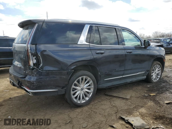 2024 Cadillac Escalade 4WD Premium Luxury z VIN 1GYS4BKL5RR260915, wystawiony jako Copart lot #50432055 z przebiegiem 17 236 mil mil oraz Czysty tytuł • Clean title. Historia ofert i sprzedaży dostępna na DreamBid. Obrazek 3.