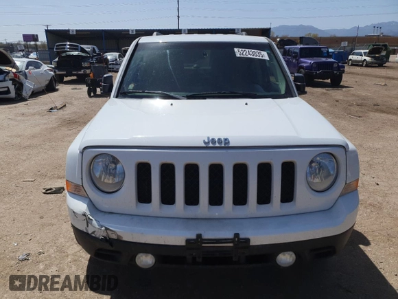 2016 Jeep Patriot Sport with VIN 1C4NJRBB1GD608599, listed as a Copart auction lot 52243035 with 120,733 mi miles and Salvage Title. Bid and sale history available at carsss.com. Image 5.