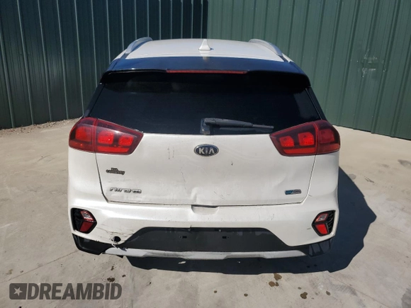 2020 Kia Niro LX with VIN KNDCB3LC8L5362177, listed as a Copart auction lot 46243155 with 123,976 mi miles and Clean Title. Bid and sale history available at carsss.com. Image 6.