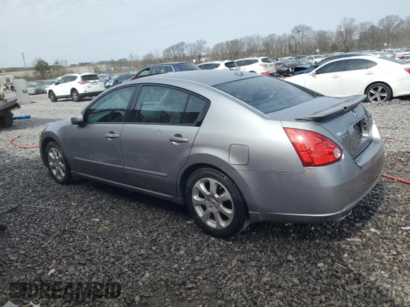2008 Nissan Maxima 3.5 SE with VIN 1N4BA41E28C803593, listed as a Copart auction lot 48319845 with 316,172 mi miles and Salvage Title. Bid and sale history available at carsss.com. Image 2.