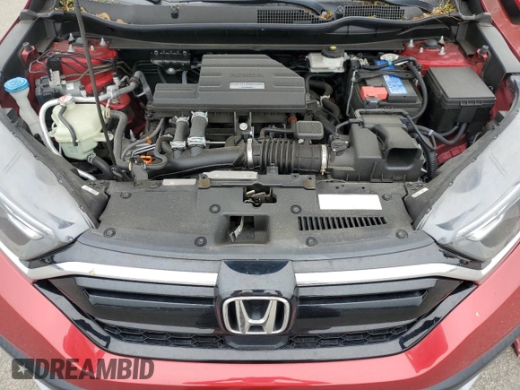 2021 Honda CR-V EX with VIN 5J6RW2H54MA007240, listed as a Copart auction lot 59720135 with 39,199 mi miles and Salvage title. Bid and sale history available at DreamBid. Image 12.