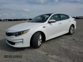 2016 Kia Optima EX z VIN 5XXGU4L37GG074539, wystawiony jako Copart lot #51338535 z przebiegiem 90 783 mil mil oraz Szkoda całkowita • Salvage title. Historia ofert i sprzedaży dostępna na DreamBid. Obrazek 1.