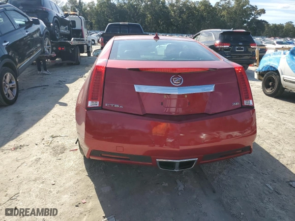 2011 Cadillac CTS Coupe Premium with VIN 1G6DS1ED0B0137054, listed as a Copart auction lot 42379805 with 71709 miles and Salvage Title. Bid and sale history available at carsss.com. Image 6.