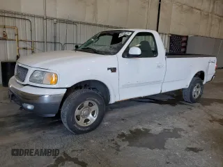 2003 Ford F-150 XL with VIN 1FTRF18W73KA65229, listed as a Copart auction lot 63163975 with 133,578 mi miles and Salvage title. Bid and sale history available at DreamBid. Image 1.