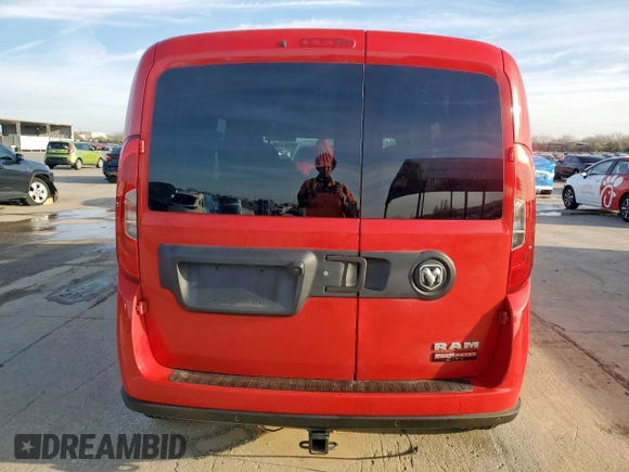 2015 Ram ProMaster City Cargo Tradesman SLT with VIN ZFBERFBT0F6A86654, listed as a Copart auction lot 49257745 with 120,526 mi miles and Salvage Title. Bid and sale history available at carsss.com. Image 6.