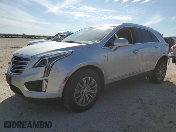 2018 Cadillac XT5 Luxury AWD with VIN 1GYKNDRS1JZ220518, listed as a Copart auction lot 88443845 with 134,520 mi miles and Salvage Title. Bid and sale history available at DreamBid. Image 1.