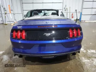 2015 Ford Mustang EcoBoost Premium z VIN 1FATP8UH2F5387031, wystawiony jako Copart lot #46362525 z przebiegiem Nie podano mil oraz Szkoda całkowita • Salvage title. Historia ofert i sprzedaży dostępna na DreamBid. Obrazek 6.