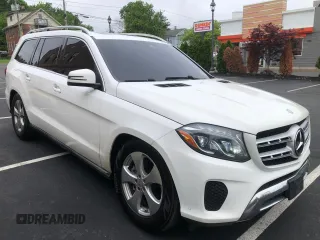 2017 Mercedes-Benz GLS 450 z VIN 4JGDF6EE0HA814125, wystawiony jako Copart lot #57616885 z przebiegiem 149 979 mil mil oraz Czysty tytuł • Clean title. Historia ofert i sprzedaży dostępna na DreamBid. Obrazek 4.