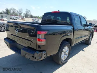 2022 Nissan Frontier S with VIN 1N6ED1EJ3NN689489, listed as a IAAI auction lot 42095990 with 46,338 mi miles. Bid and sale history available at carsss.com. Image 4.