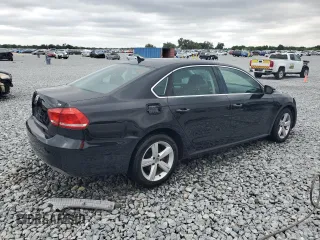 2012 Volkswagen Passat SE with VIN 1VWBP7A35CC037714, listed as a Copart auction lot 52194795 with 77,235 mi miles and Salvage Title. Bid and sale history available at carsss.com. Image 3.