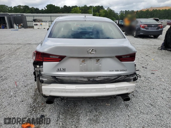 2015 Lexus IS 250 with VIN JTHCF1D25F5019361, listed as a Copart auction lot 61083175 with 99,624 mi miles and Salvage title. Bid and sale history available at DreamBid. Image 6.