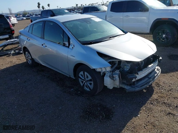 2018 Toyota Prius Two with VIN JTDKBRFUXJ3070977, listed as a IAAI auction lot 41944435 with 128,117 mi miles. Bid and sale history available at carsss.com. Image 1.