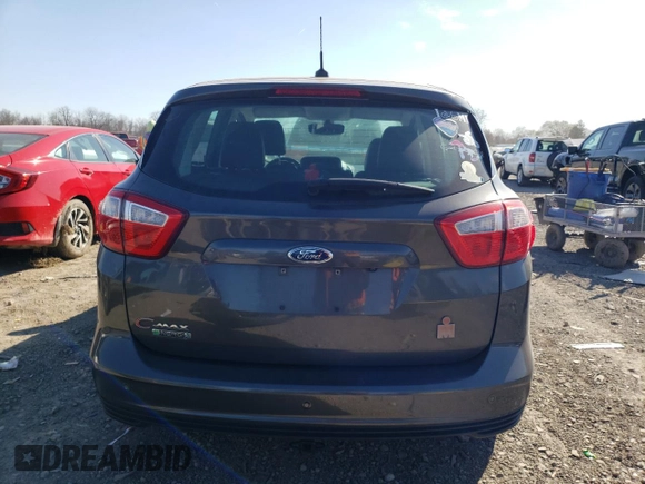 2016 Ford C-Max Energi SEL with VIN 1FADP5CUXGL114403, listed as a Copart auction lot 47727214 with 75,601 mi miles and Salvage Title. Bid and sale history available at carsss.com. Image 6.