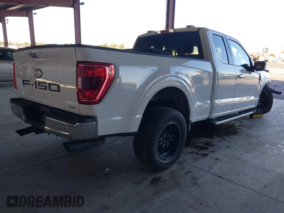 2022 Ford F-150 XL with VIN 1FTEX1C88NFA71511, listed as a IAAI auction lot 41503554 with 31,825 mi miles. Bid and sale history available at carsss.com. Image 4.