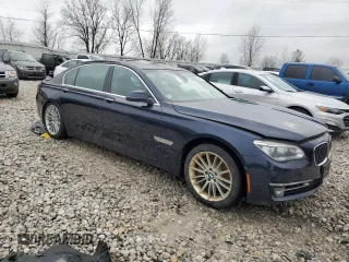 2015 BMW 7 Series 750Li xDrive with VIN WBAYF8C5XFD654218, listed as a Copart auction lot 51364905 with 181,537 mi miles and Clean title. Bid and sale history available at DreamBid. Image 4.