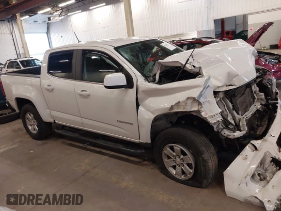 2019 Chevrolet Colorado 2WD Work Truck with VIN 1GCGSBEN6K1349332, listed as a IAAI auction lot 41900272 with 68,657 mi miles and . Bid and sale history available at DreamBid. Image 13.