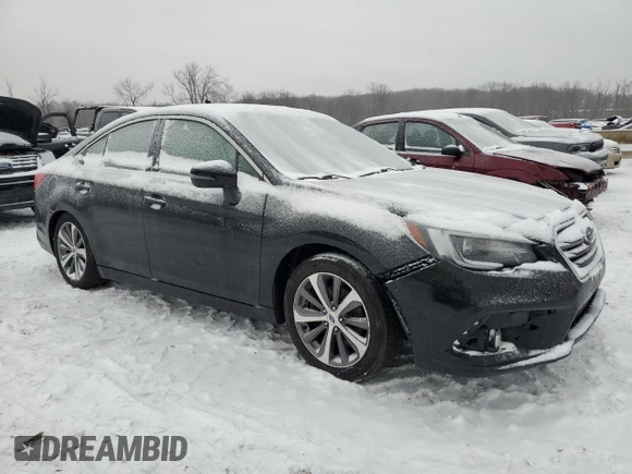2018 Subaru Legacy Limited with VIN 4S3BNEN66J3021052, listed as a Copart auction lot 43424525 with 89,293 mi miles and Salvage Title. Bid and sale history available at carsss.com. Image 4.