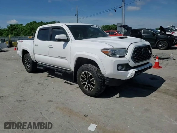 2020 Toyota Tacoma SR5 with VIN 3TMCZ5AN9LM296891, listed as a Copart auction lot 56047625 with 74,301 mi miles and Salvage title. Bid and sale history available at DreamBid. Image 14.