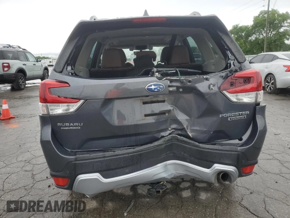 2021 Subaru Forester Touring с VIN JF2SKAXC8MH467653, выставлен на аукционе Copart как лот 54786785 с пробегом 46 379 миль миль и Списание • Salvage title. История ставок и продаж доступна на DreamBid. Изображение 6.