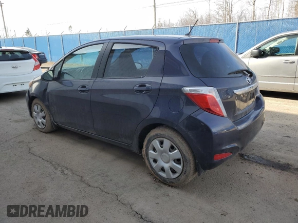 2014 Toyota Yaris L with VIN VNKKTUD39EA009140, listed as a Copart auction lot 48851535 with 142,577 mi miles and Salvage Title. Bid and sale history available at carsss.com. Image 2.