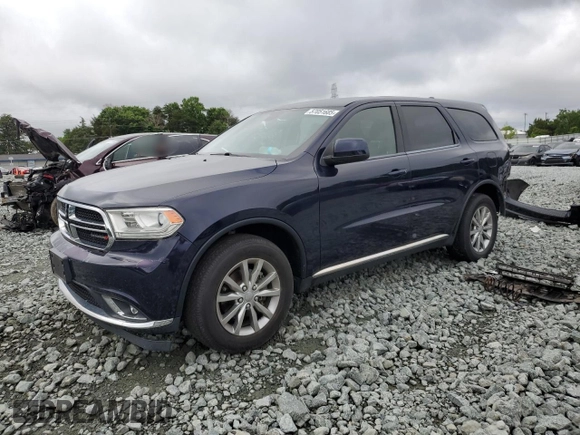 2018 Dodge Durango SXT z VIN 1C4RDJAG7JC359777, wystawiony jako Copart lot #57051685 z przebiegiem 134 568 mil mil oraz Szkoda całkowita • Salvage title. Historia ofert i sprzedaży dostępna na DreamBid. Obrazek 1.