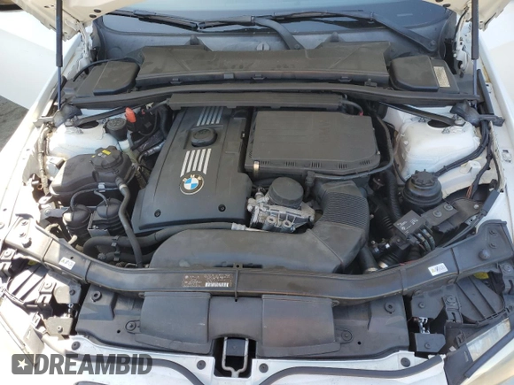 2011 BMW 3 Series 335is with VIN WBAKG1C53BE618465, listed as a Copart auction lot 51691555 with 135,296 mi miles and Salvage Title. Bid and sale history available at carsss.com. Image 11.