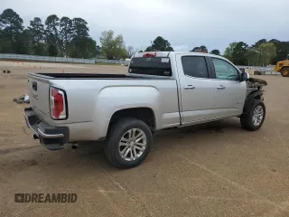 2015 GMC Canyon 2WD SLT with VIN 1GTG5CE32F1126691, listed as a Copart auction lot 51075015 with 111,400 mi miles and Salvage Title. Bid and sale history available at carsss.com. Image 3.