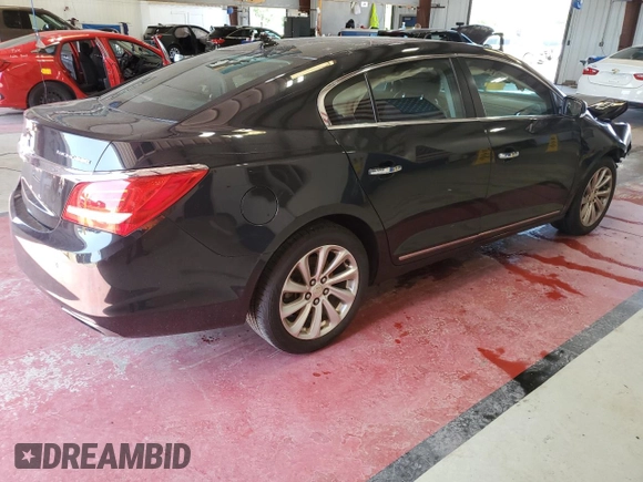 2014 Buick LaCrosse Leather with VIN 1G4GB5G32EF253276, listed as a Copart auction lot 61635095 with 85,659 mi miles and Salvage title. Bid and sale history available at DreamBid. Image 3.