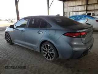 2020 Toyota Corolla XSE with VIN JTDT4RCE0LJ023547, listed as a Copart auction lot 52449155 with 42,248 mi miles and Salvage Title. Bid and sale history available at carsss.com. Image 2.