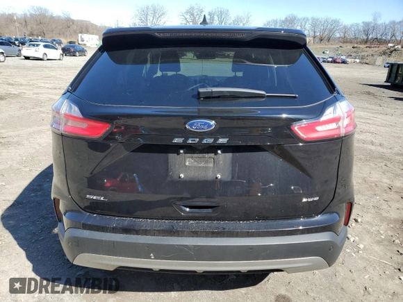 2024 Ford Edge SEL with VIN 2FMPK4J96RBB18137, listed as a Copart auction lot 49495515 with 33,045 mi miles and Salvage Title. Bid and sale history available at carsss.com. Image 6.
