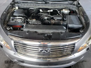 2012 Infiniti QX56 7-passenger with VIN JN8AZ2NF9C9515733, listed as a Copart auction lot 78267924 with 147,493 mi miles and Clean Title. Bid and sale history available at carsss.com. Image 12.