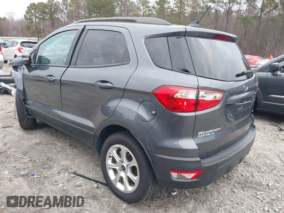 2021 Ford EcoSport SE with VIN MAJ3S2GE6MC403950, listed as a IAAI auction lot 41606208 with 50,581 mi miles and . Bid and sale history available at DreamBid. Image 3.