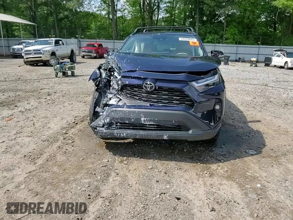 2025 Toyota RAV4 XLE Premium with VIN 2T3C1RFV6SW367064, listed as a Copart auction lot 54419605 with 5,916 mi miles and Salvage title. Bid and sale history available at DreamBid. Image 14.