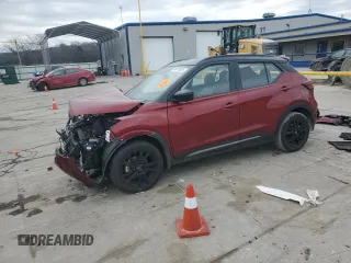 2024 Nissan Kicks SR with VIN 3N1CP5DV4RL540935, listed as a Copart auction lot 46519625 with 14,917 mi miles and Salvage Title. Bid and sale history available at carsss.com. Image 1.