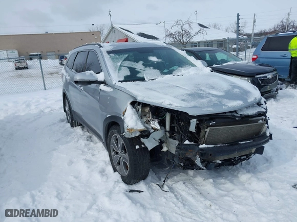2014 Hyundai Santa Fe Limited with VIN KM8SN4HF9EU063913, listed as a IAAI auction lot 41603328 with 141,580 mi miles. Bid and sale history available at carsss.com. Image 1.