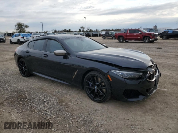 2021 BMW 8 Series M850i с VIN WBAGV8C07MCF06391, выставлен на аукционе Copart как лот 83374724 с пробегом Не указан миль и Списание • Salvage title. История ставок и продаж доступна на DreamBid. Изображение 4.