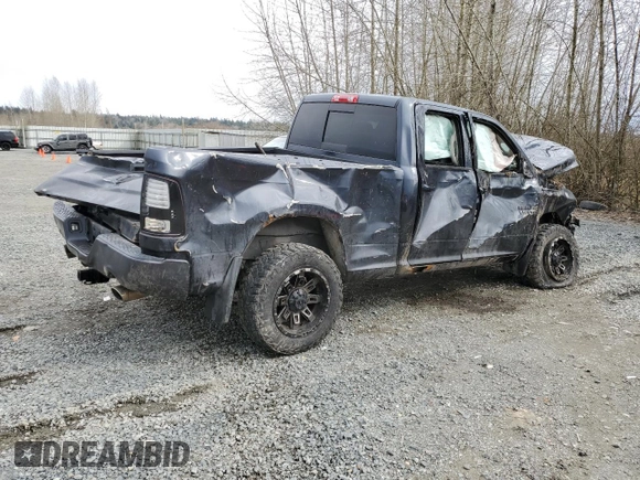 2013 Ram 1500 Sport with VIN 1C6RR7HT3DS661107, listed as a Copart auction lot 49841535 with Not provided miles and Salvage title. Bid and sale history available at DreamBid. Image 3.