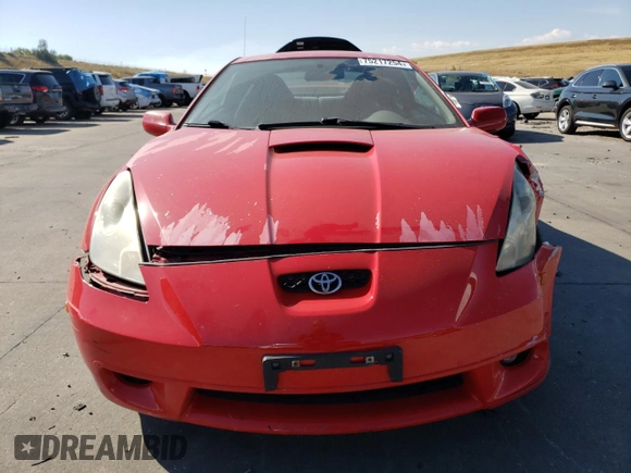 2001 Toyota Celica GT with VIN JTDDR32T510093874, listed as a Copart auction lot 75217254 with 94,301 mi miles and Salvage Title. Bid and sale history available at carsss.com. Image 5.