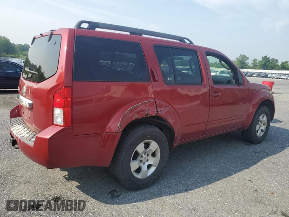 2010 Nissan Pathfinder SE with VIN 5N1AR1NB3AC623361, listed as a Copart auction lot 59786565 with 190,695 mi miles and Salvage title. Bid and sale history available at DreamBid. Image 3.